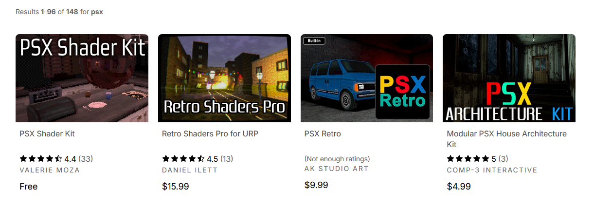 Asset Store results for PSX. Asset Store results for PSX.
