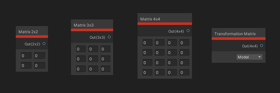 Matrix Nodes.