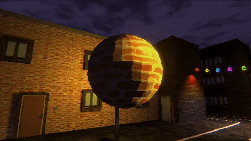 Toggleable flat shading. Toggleable flat shading.