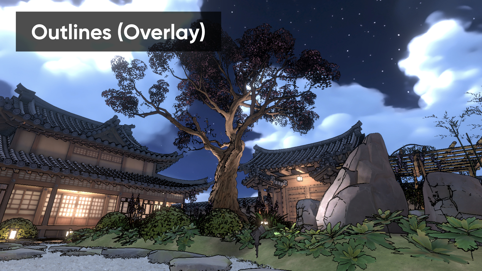 Outlines (Overlay) filter.