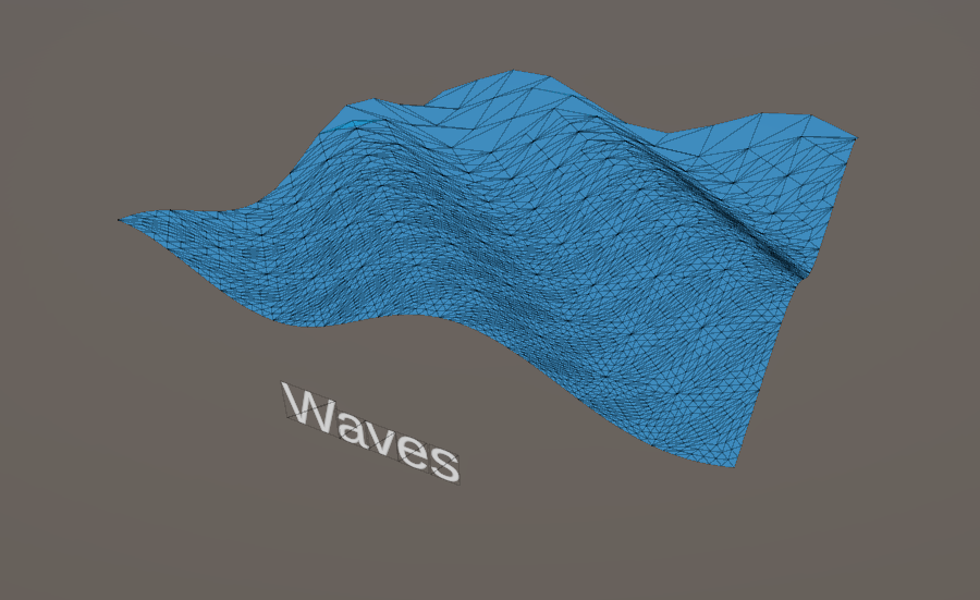 Fading out the number of tessellations over distance.