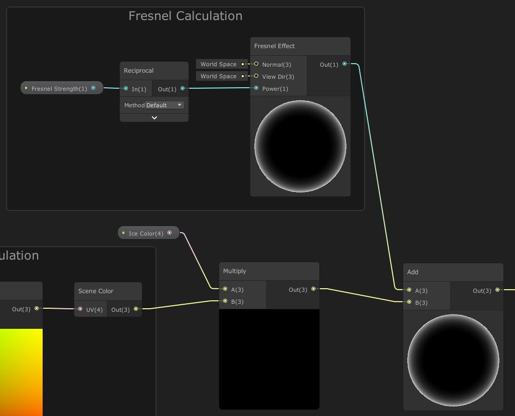 Unity Shader Graph Fresnel