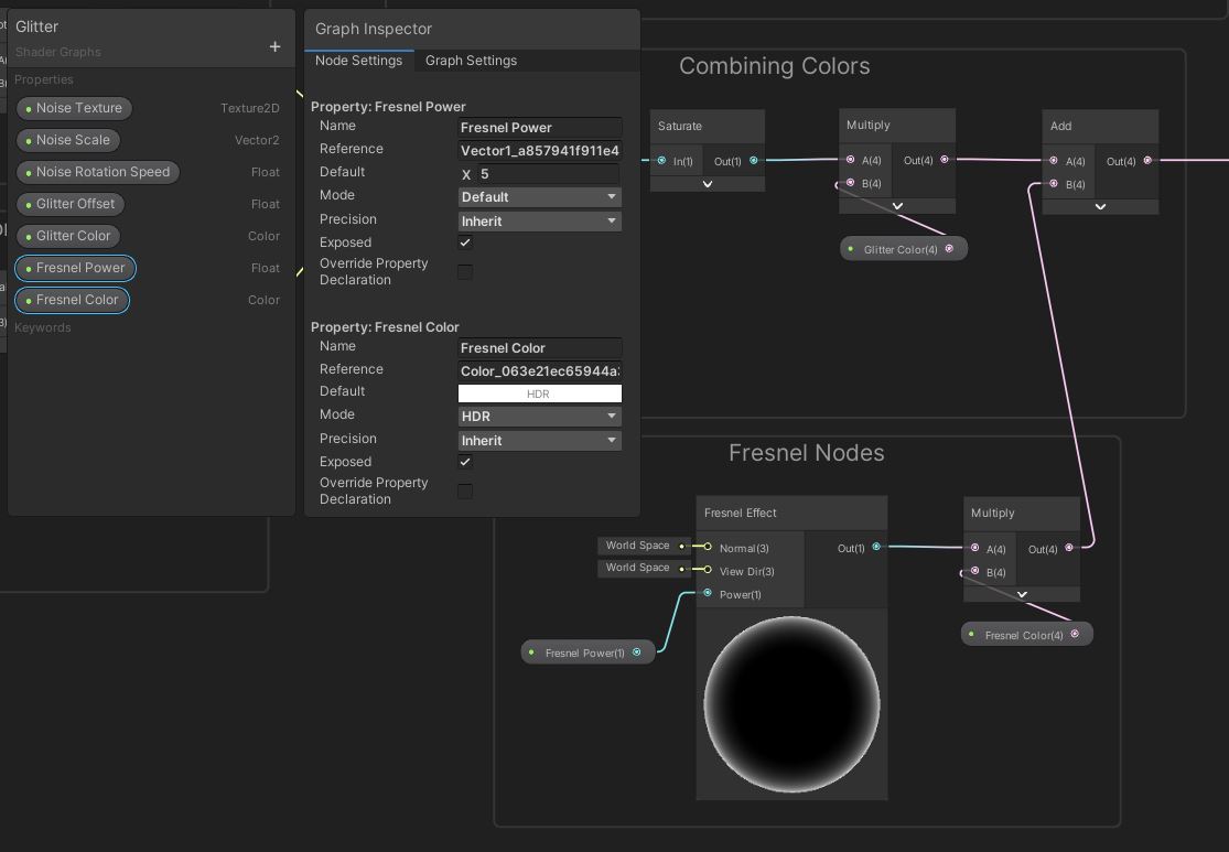 Glitter Effect in Unity Shader Graph and URP