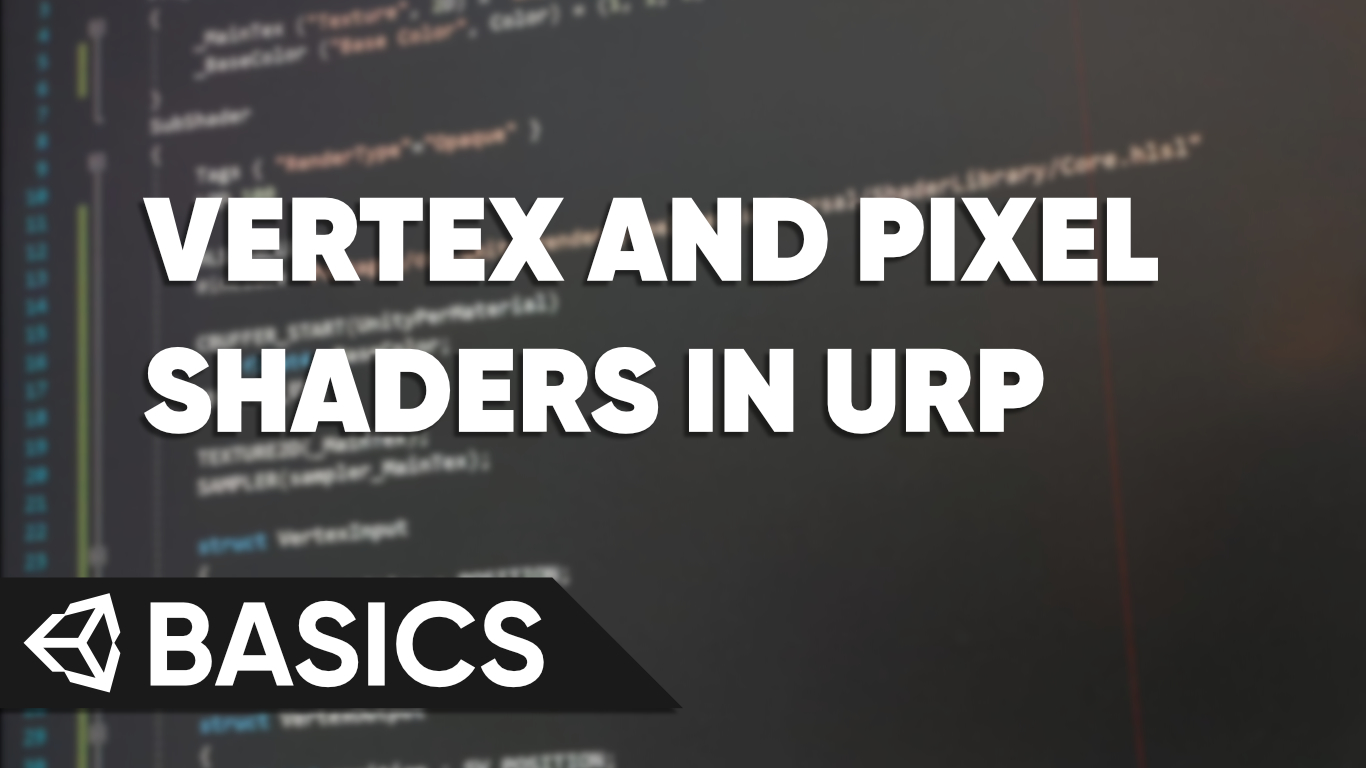 Unity Basics Shader Code In Urp